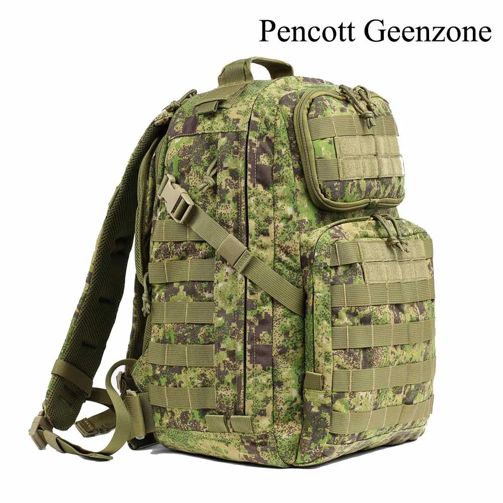 1000D Tactical MOLLE Military Bugout Backpack 55L