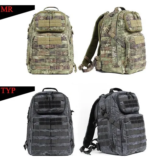 1000D Tactical MOLLE Military Bugout Backpack 55L