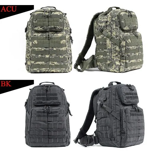 1000D Tactical MOLLE Military Bugout Backpack 55L