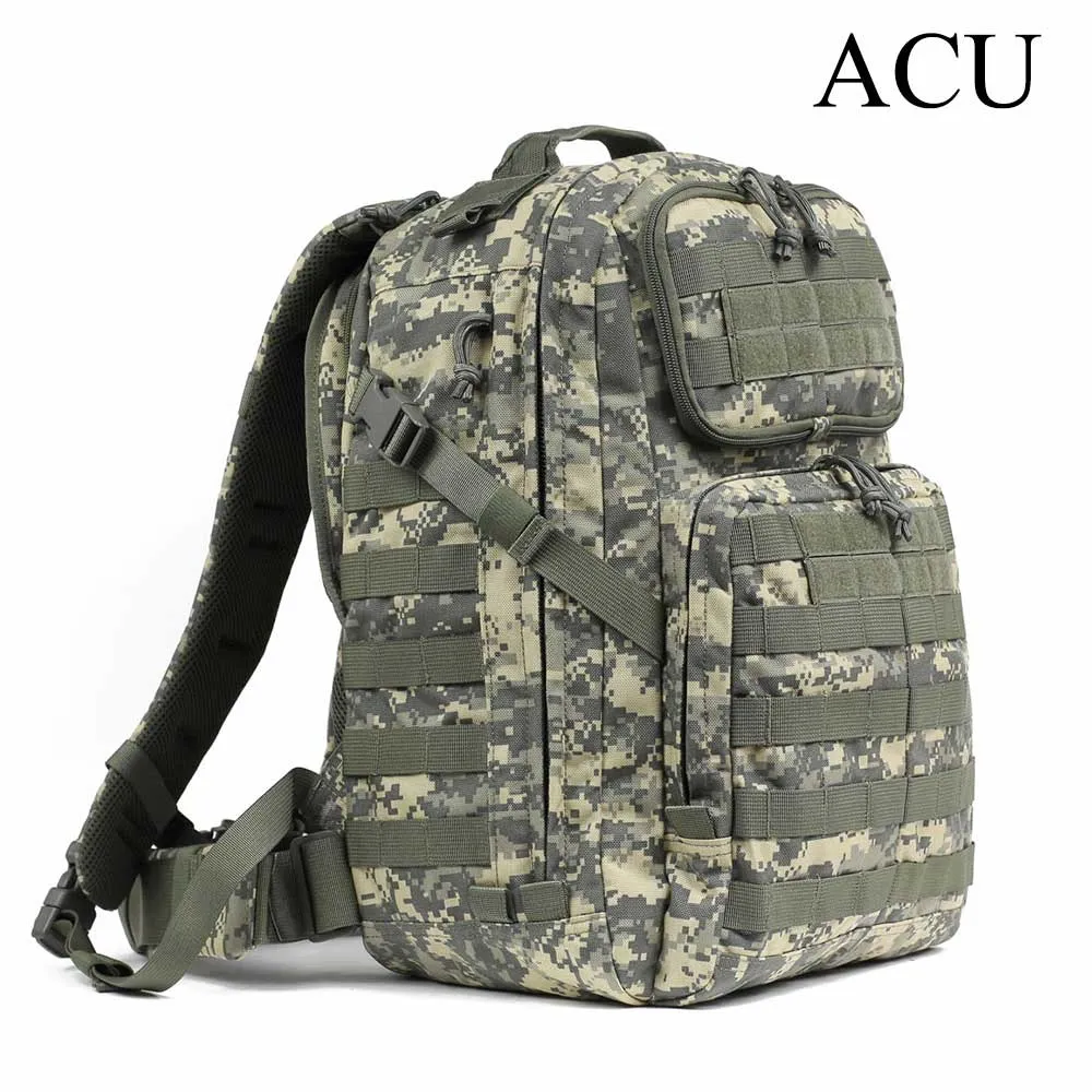 1000D Tactical MOLLE Military Bugout Backpack 55L