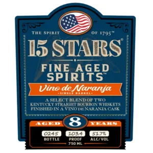 15 Stars Vino de Naranja Finished Blended Bourbon