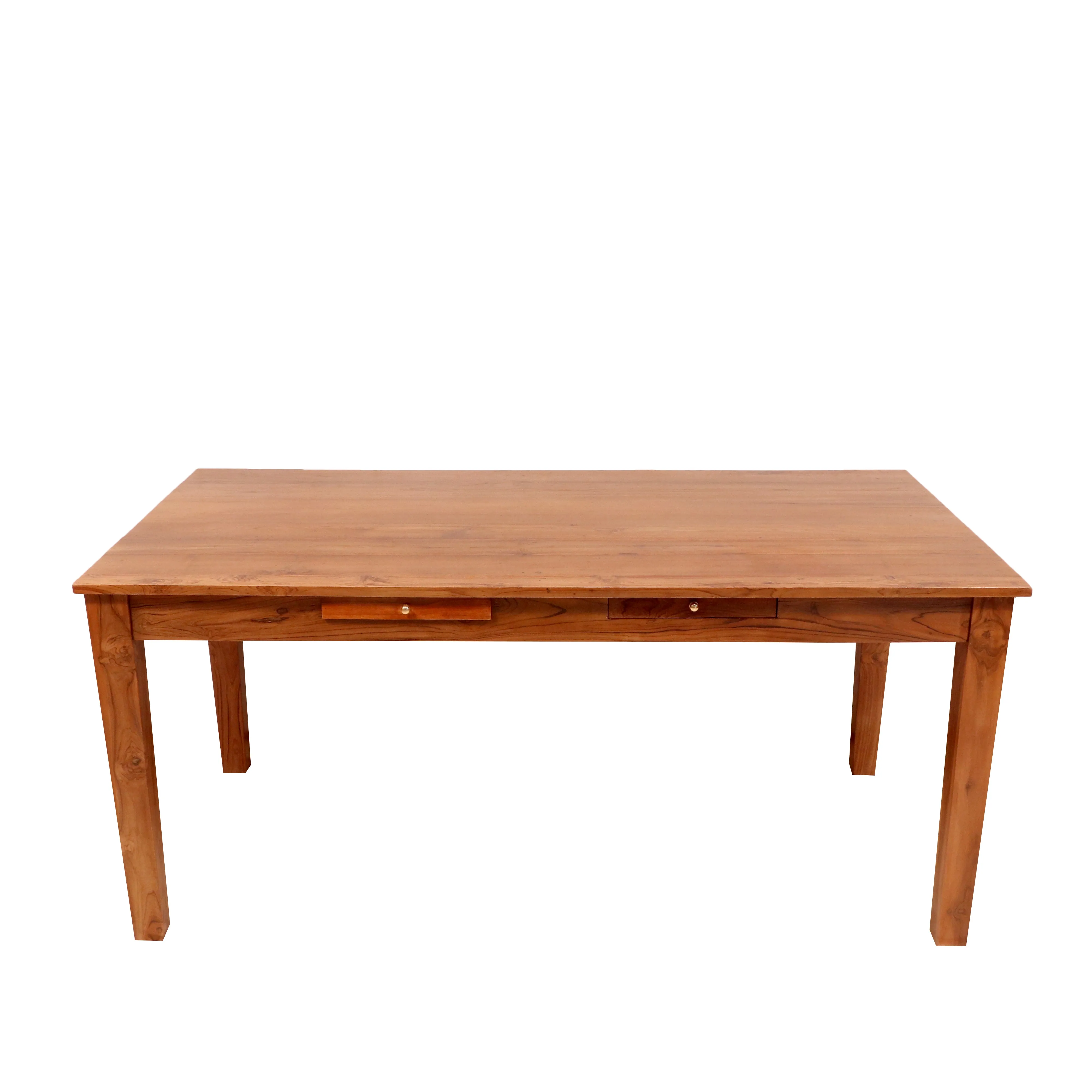 2 Drawer Teak wood 6 Seater dining table