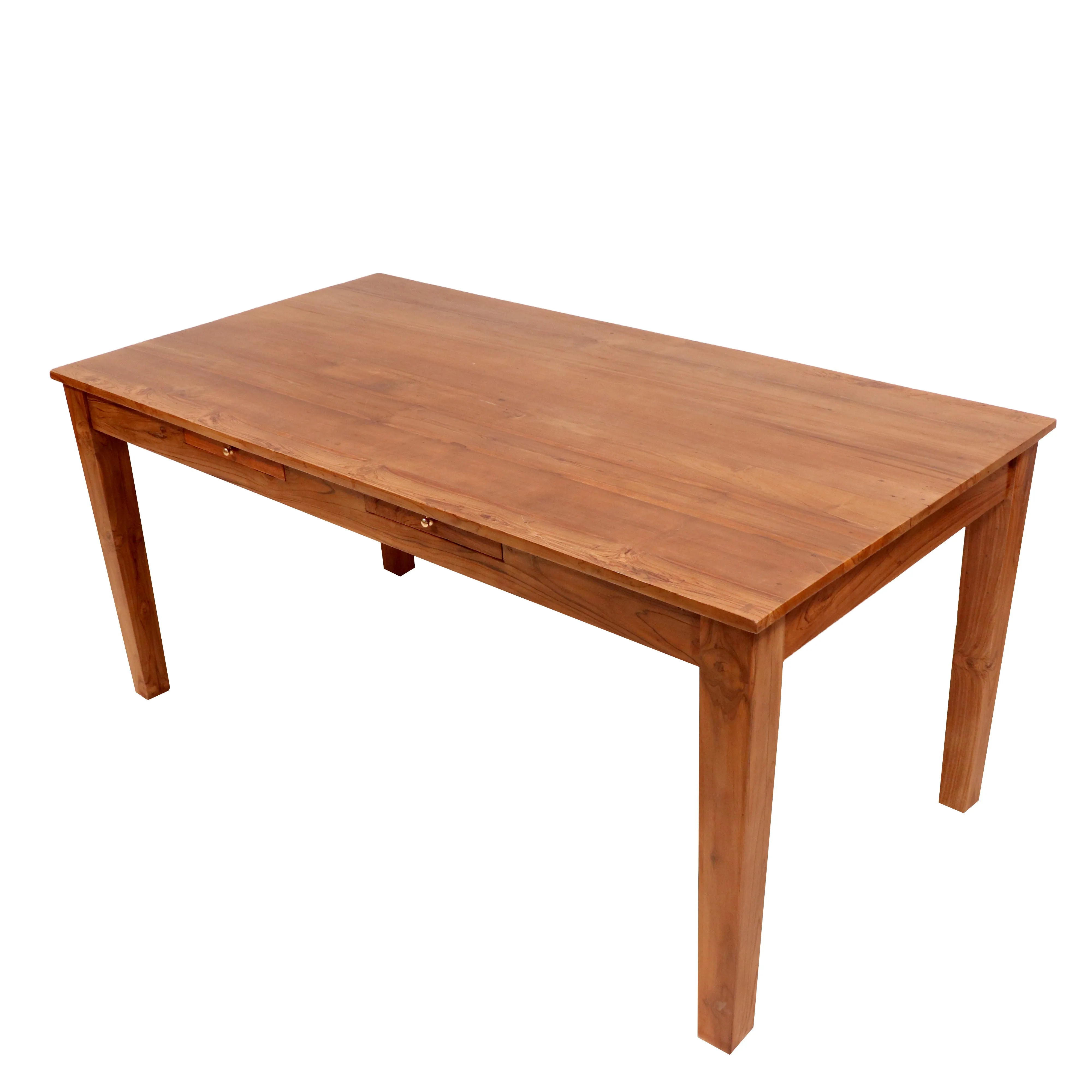2 Drawer Teak wood 6 Seater dining table