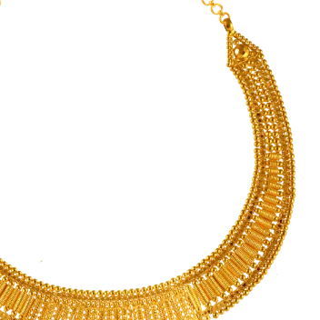 22k Magnificent Gold Necklace Design