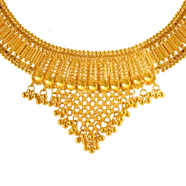 22k Magnificent Gold Necklace Design