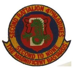 2nd Batt. 4th Marines Patch