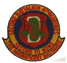 2nd Batt. 4th Marines Patch