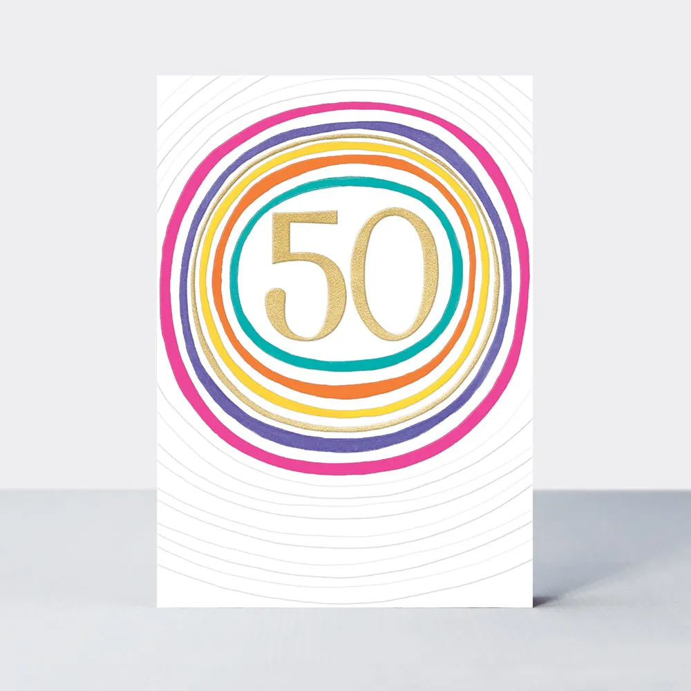 Age 50 card