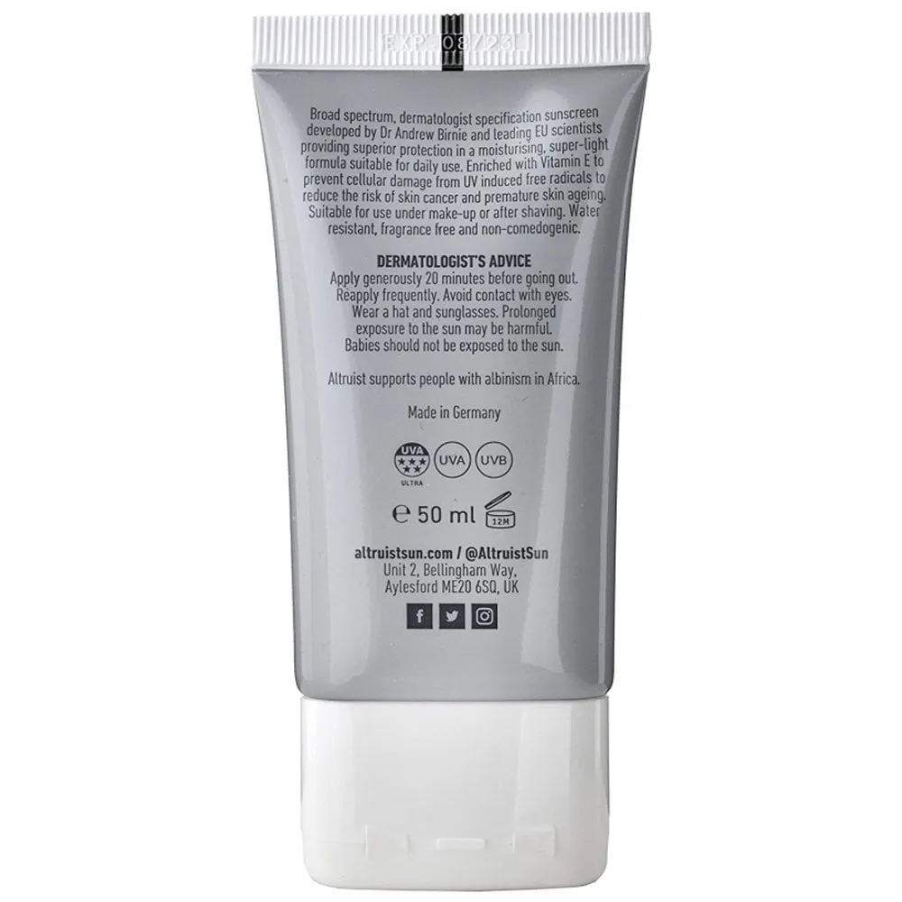 Altruist Dermatologist Face Fluid SPF50 50ml