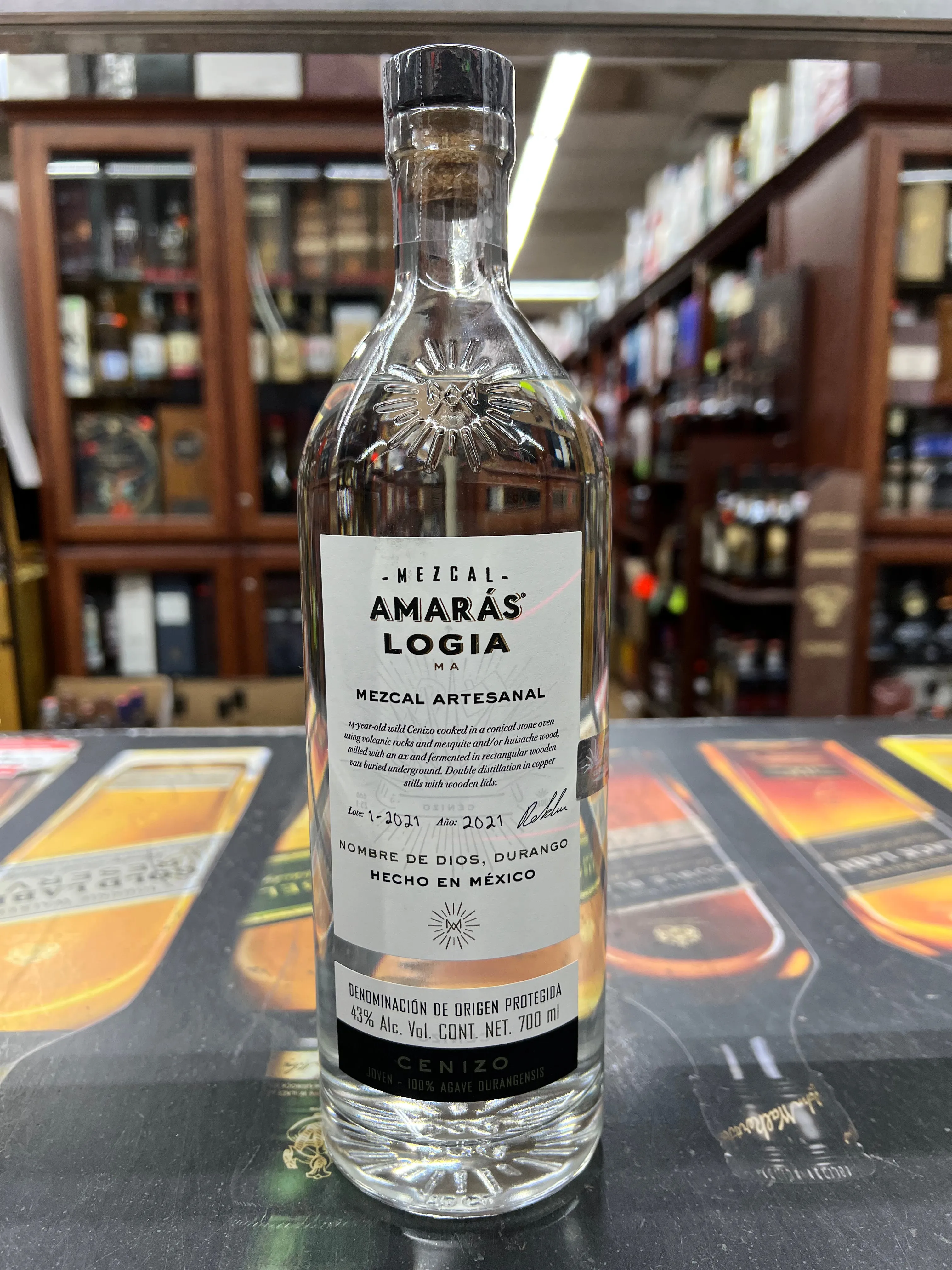 Amores Amaras Logia Cenizo Mezcal 700ml