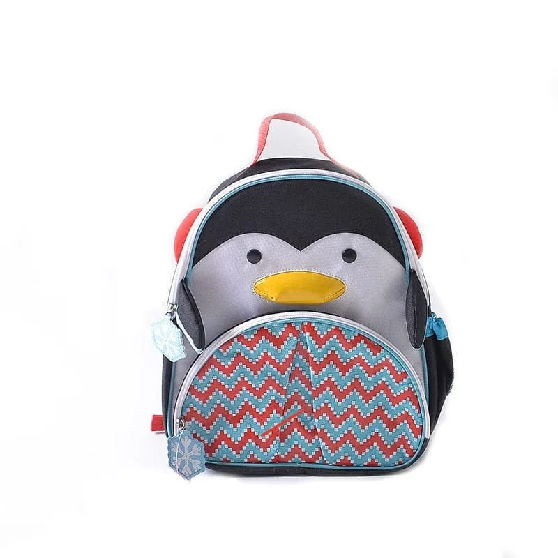 Animal Prints Kids Cartoon Animals Backpack