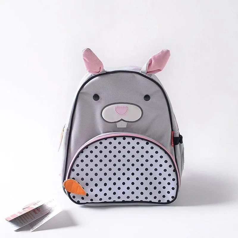 Animal Prints Kids Cartoon Animals Backpack