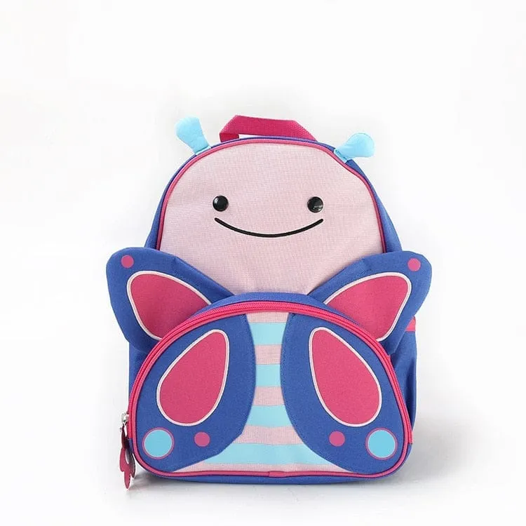 Animal Prints Kids Cartoon Animals Backpack
