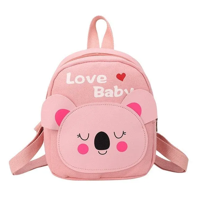 Animal Prints Kids Cartoon Animals Backpack