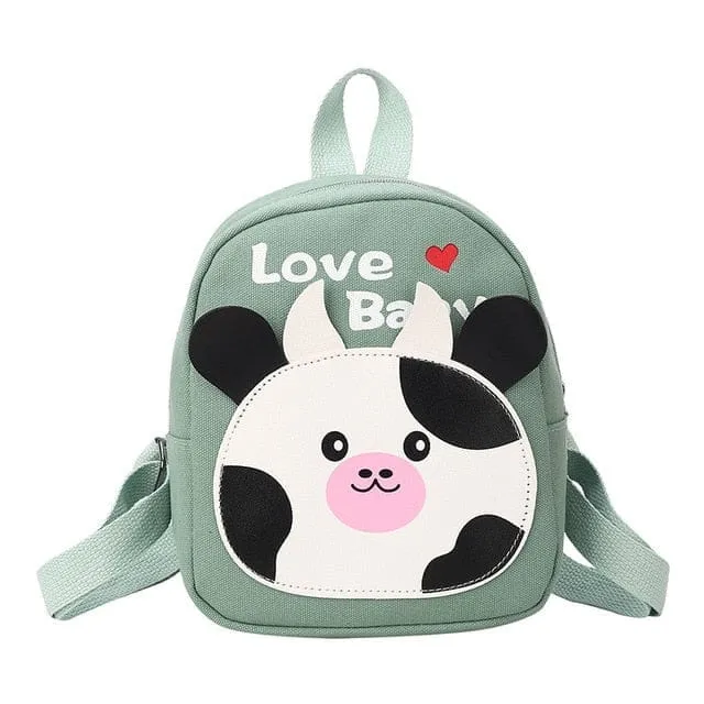 Animal Prints Kids Cartoon Animals Backpack
