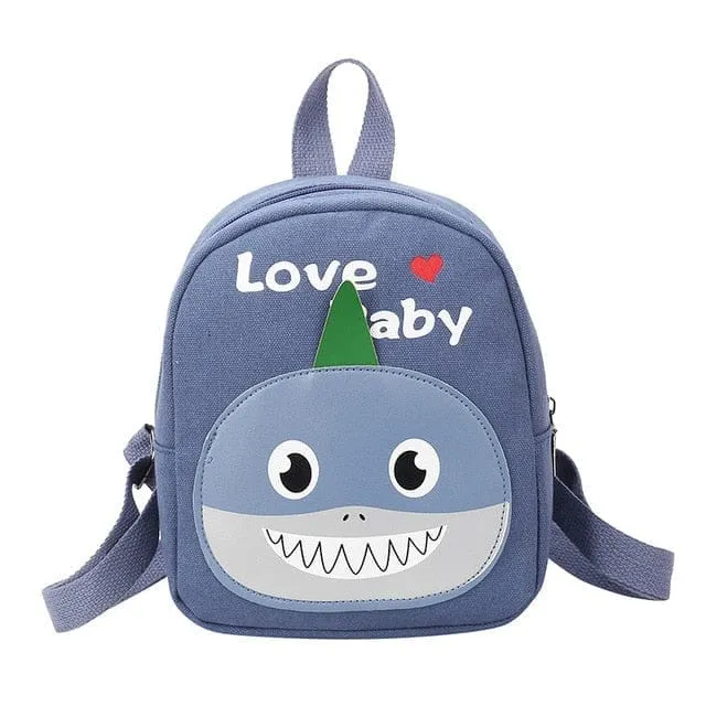 Animal Prints Kids Cartoon Animals Backpack
