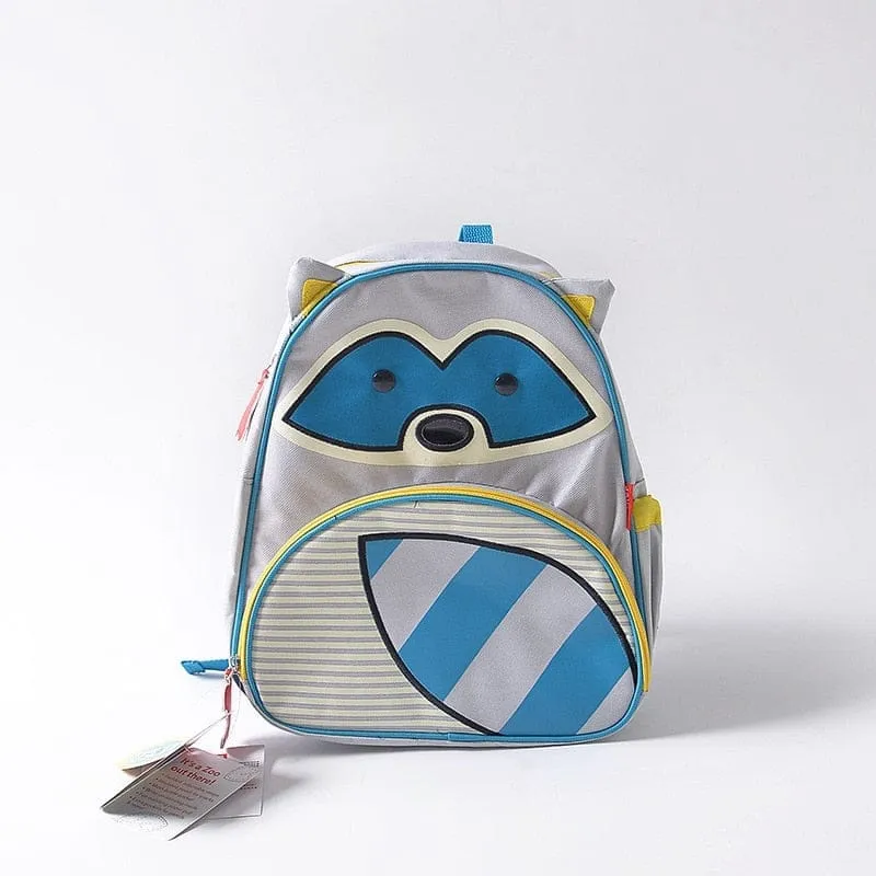 Animal Prints Kids Cartoon Animals Backpack