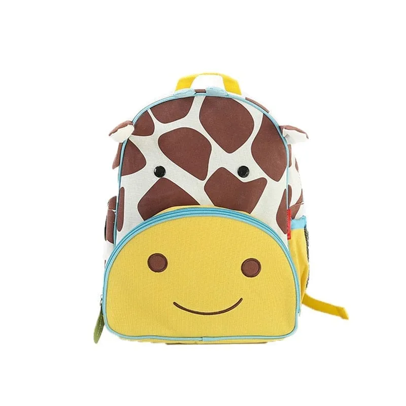Animal Prints Kids Cartoon Animals Backpack
