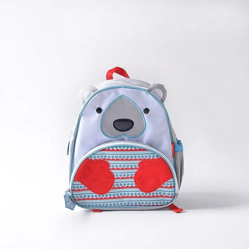 Animal Prints Kids Cartoon Animals Backpack