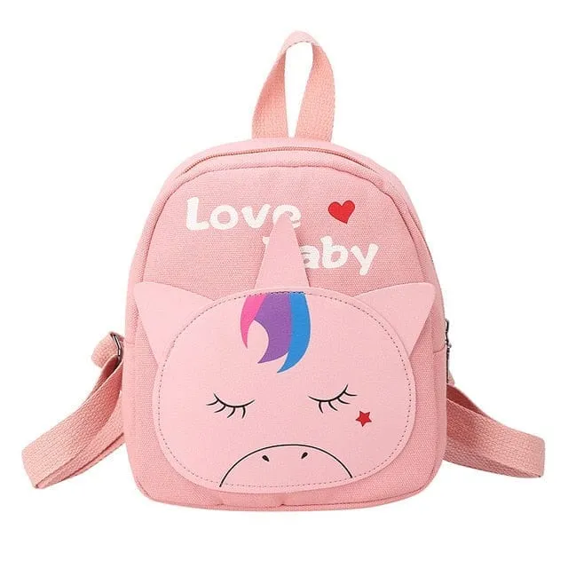 Animal Prints Kids Cartoon Animals Backpack