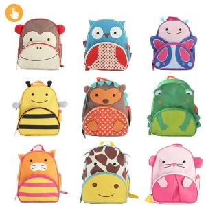 Animal Prints Kids Cartoon Animals Backpack