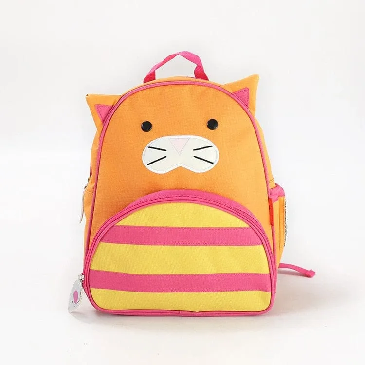 Animal Prints Kids Cartoon Animals Backpack