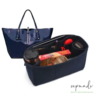 Annabel Ingall Large Isabella Tote Organizer Insert, Bag Organizer with Double Bottle Holders