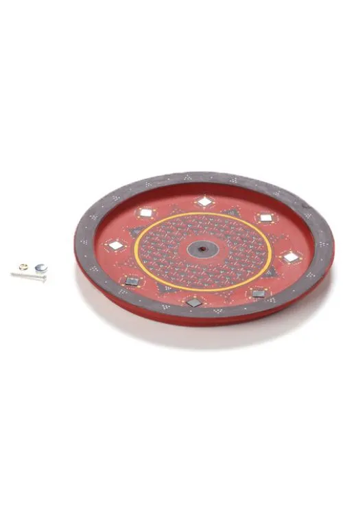 Antarang- Terracotta Wall Plate B - 11 Inches.
