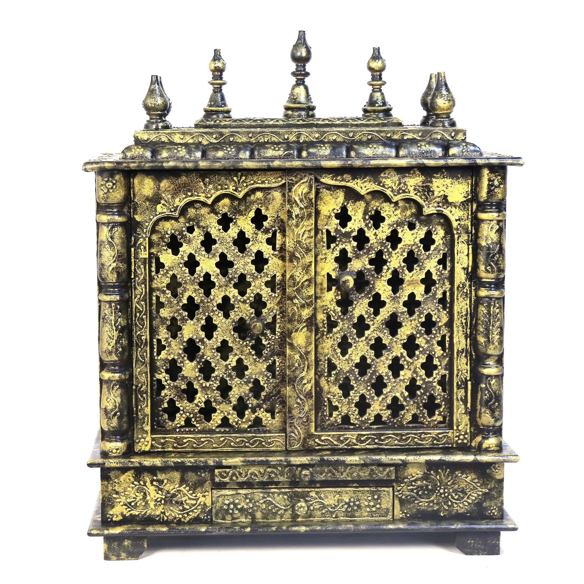 Antique Finish Heritage Temple