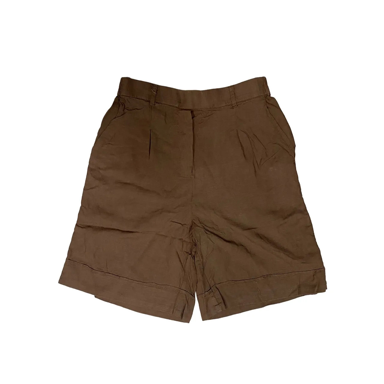Astrolabio pantaloncino casual da donna CV8B 653 marrone
