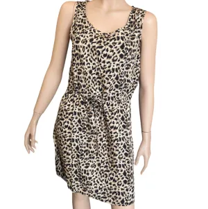Astrolabio vestito da donna maculato CV8K 606 beige