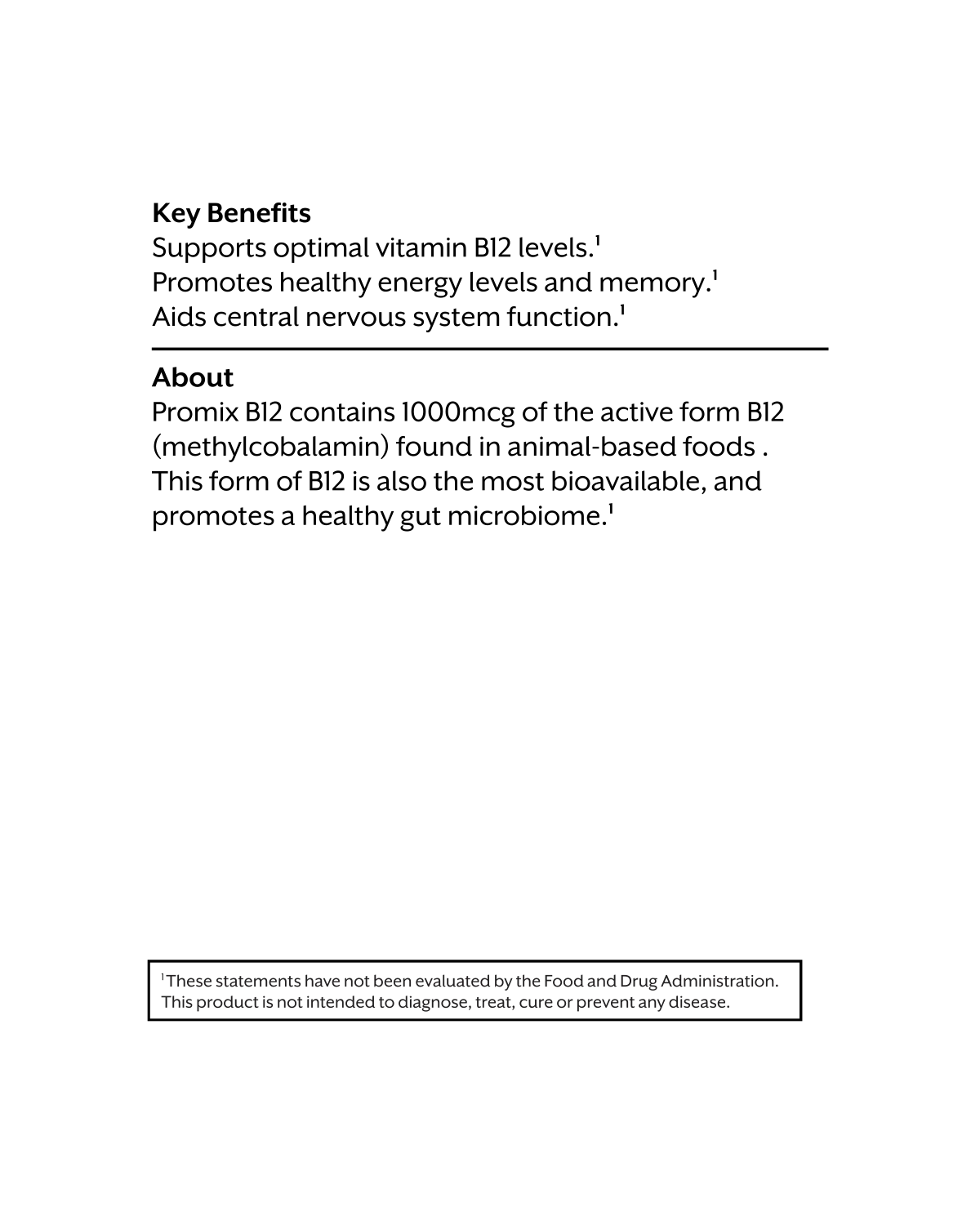 B12 (Methylcobalamin)