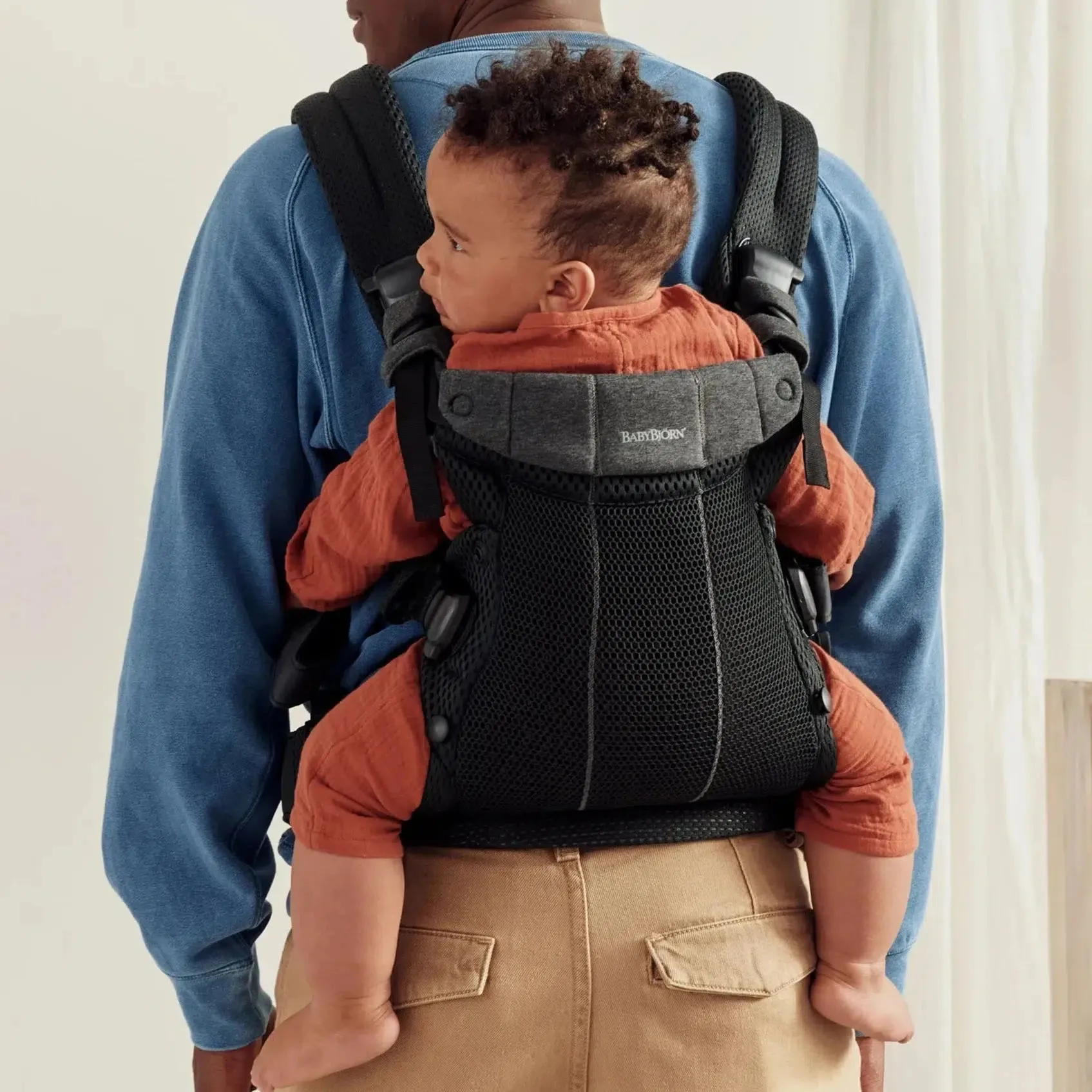 Baby Bjorn - Baby Carrier Harmony - Black 3D Mesh