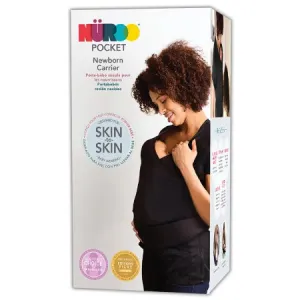Baby Carrier Shirt NuRoo® Pocket Medium Black Short Sleeve Female - Brownmed  Mfr# 8006