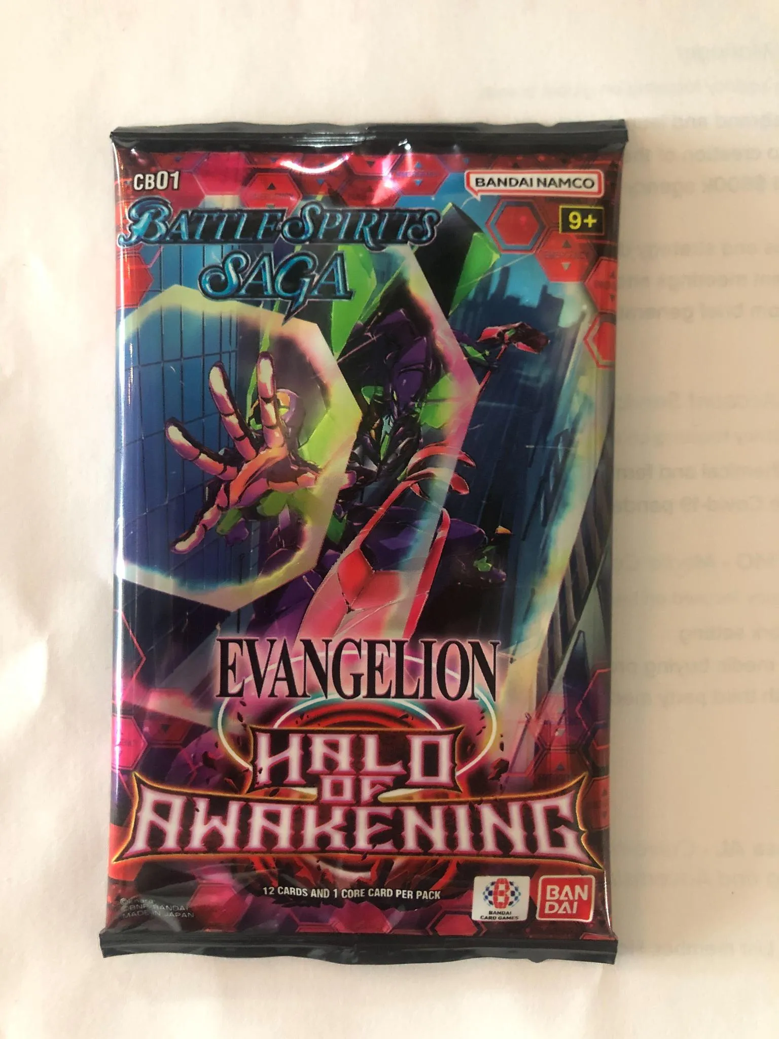 Battle Spirits TCG: Collaboration 01 Evangelion - Booster Pack [CD01]