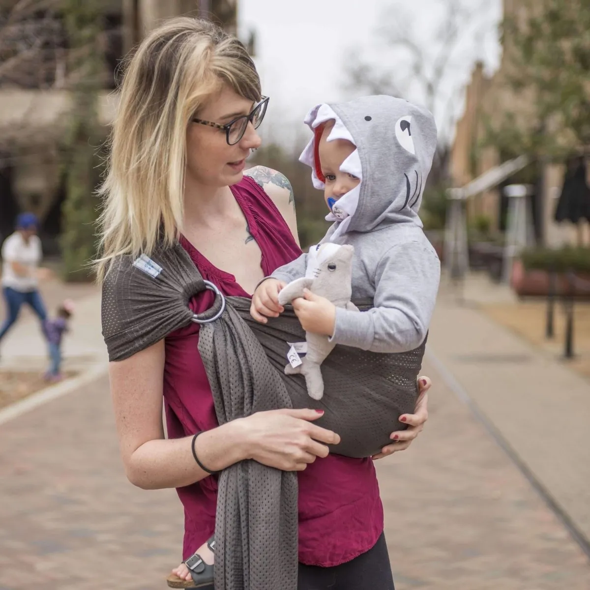Beachfront Baby Water Ring Sling Baby Shark