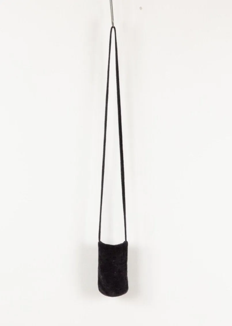 BEBE Bag | Charcoal Velvet