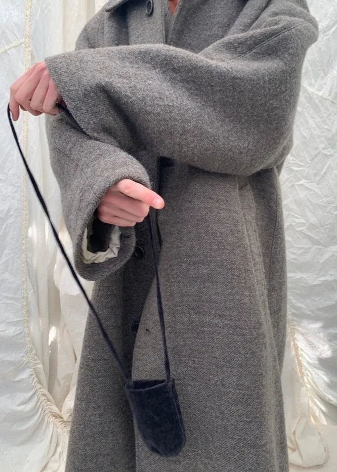 BEBE Bag | Charcoal Velvet