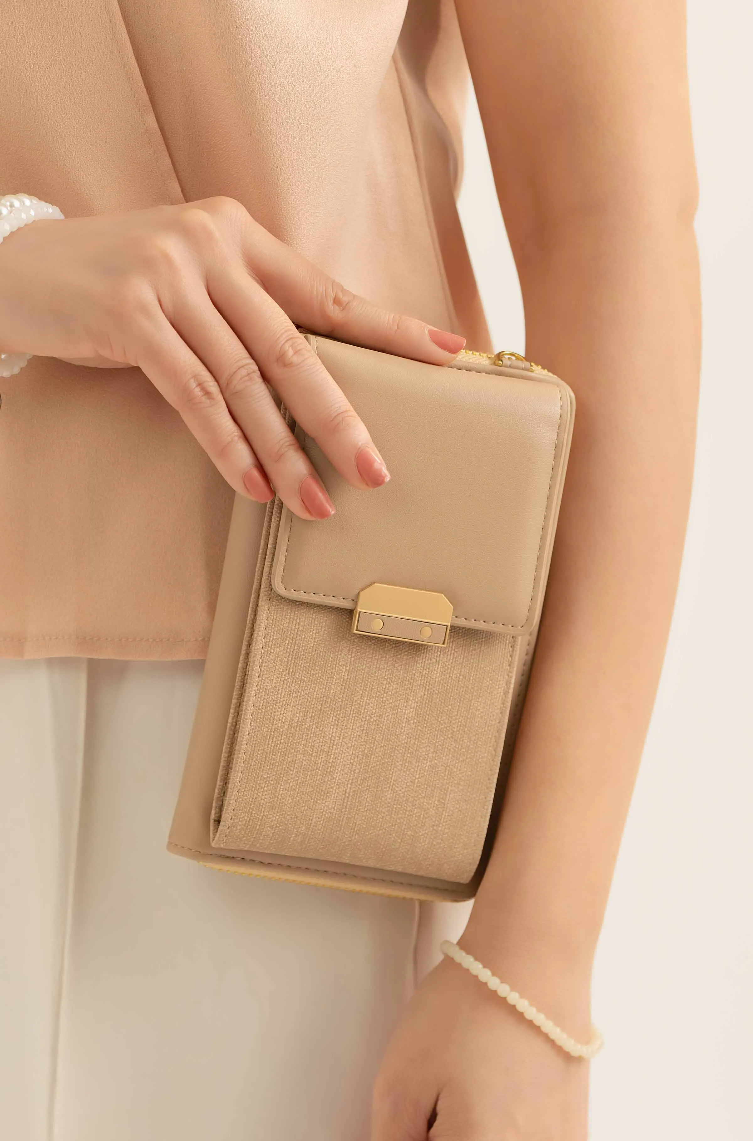 Beige Phone Bag-441372118