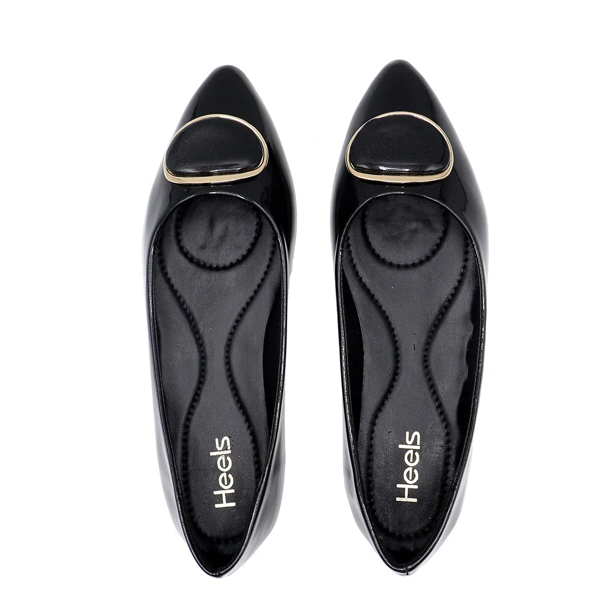 Black Casual Pumps 090774