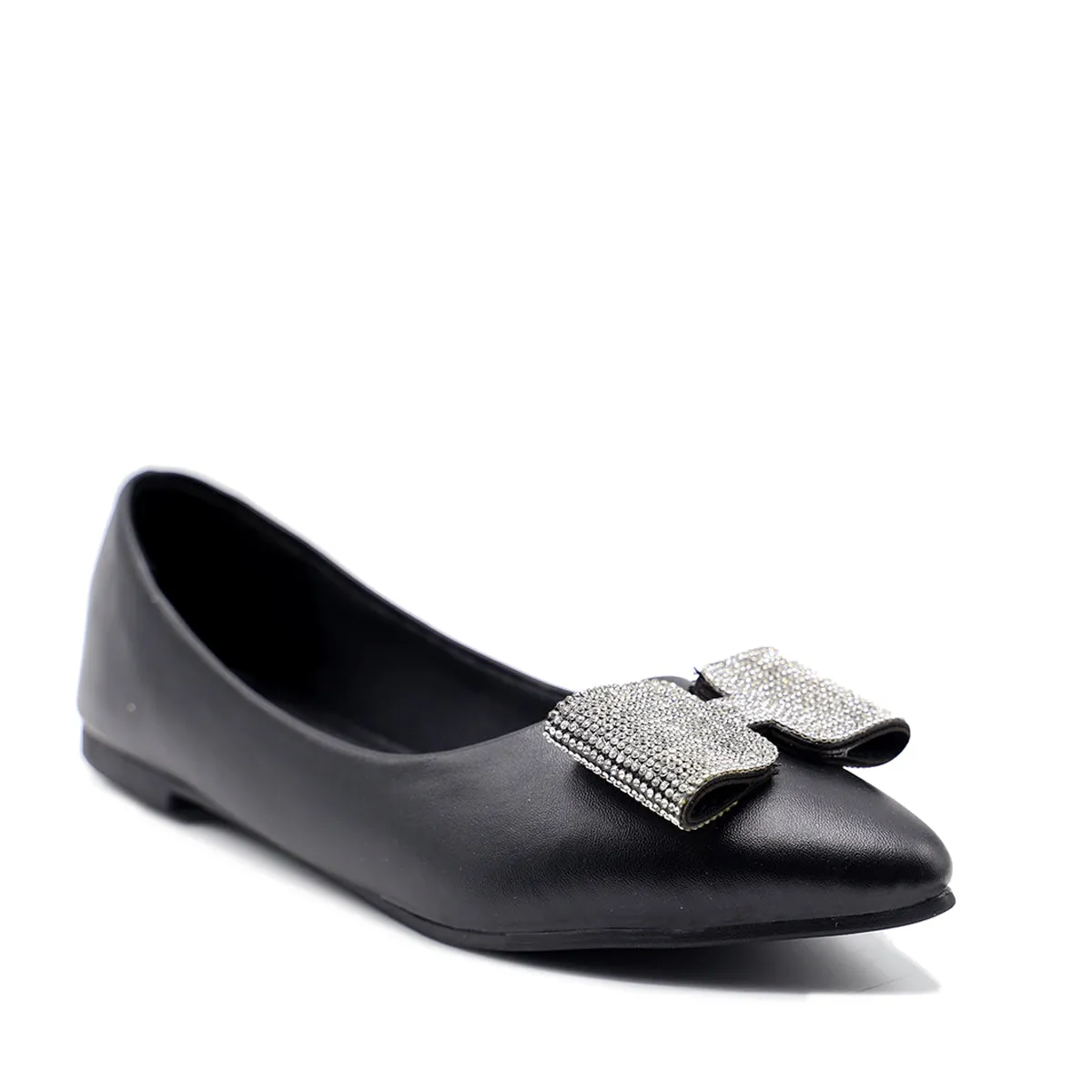 Black Casual Pumps 090814