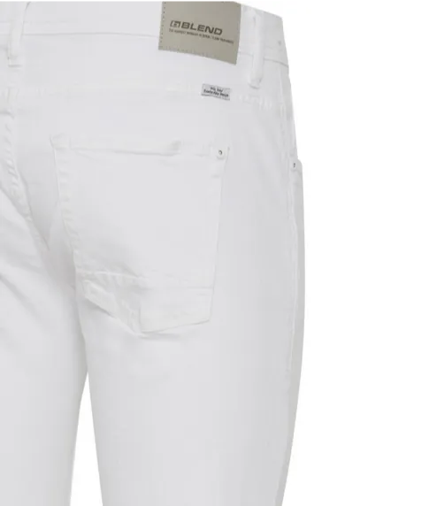 Blend Pantalone jeans da uomo Jet Fit Slim Fit 20715409 200287 denim white