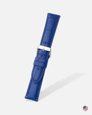 Blue Genuine Matte Alligator | h2022