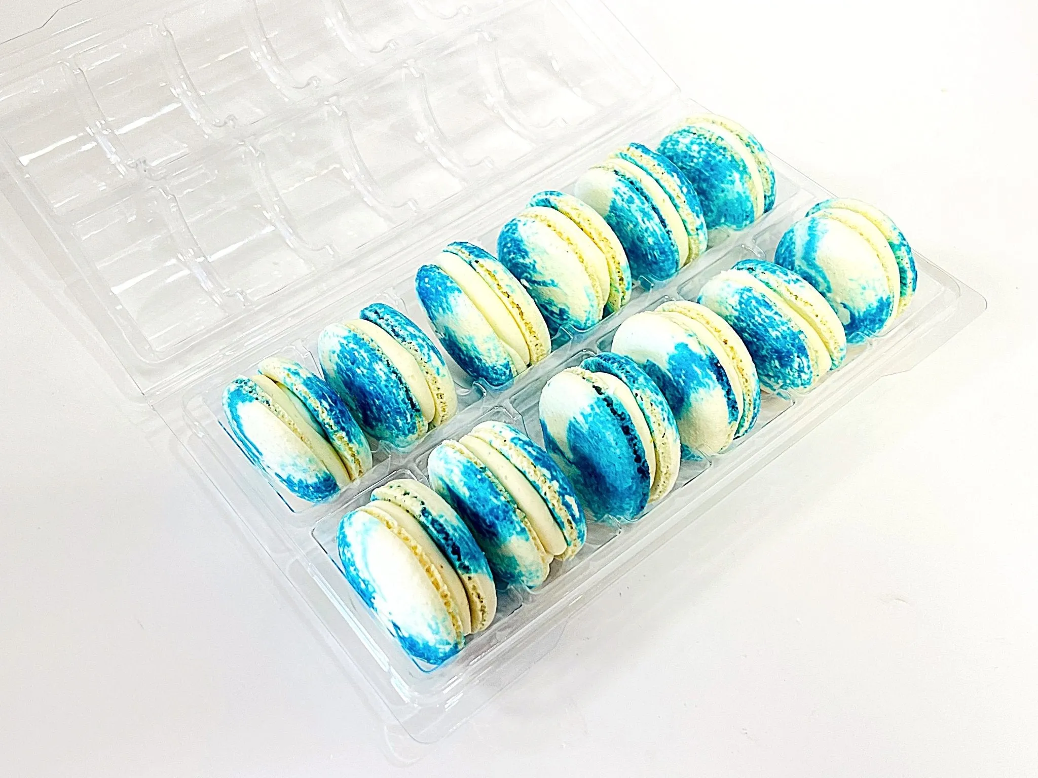 Blueberry Cheesecake Vegan Macarons | Available in 4 & 12 Pack