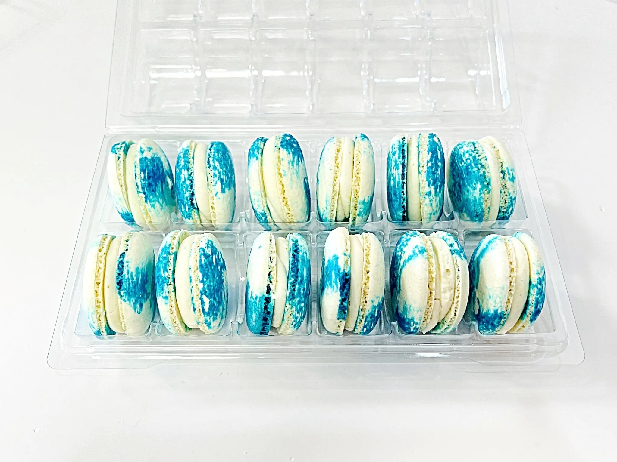 Blueberry Cheesecake Vegan Macarons | Available in 4 & 12 Pack