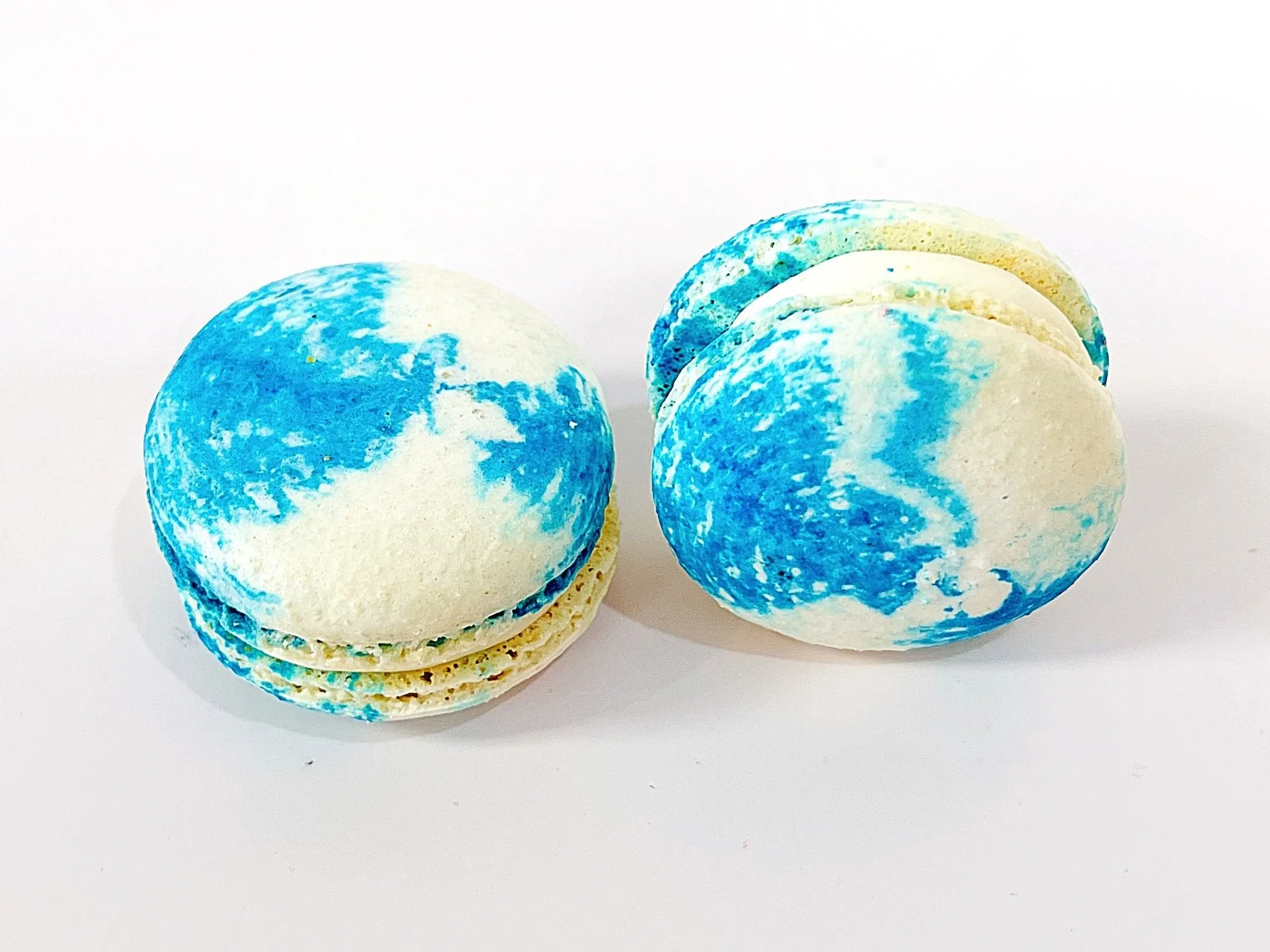 Blueberry Cheesecake Vegan Macarons | Available in 4 & 12 Pack