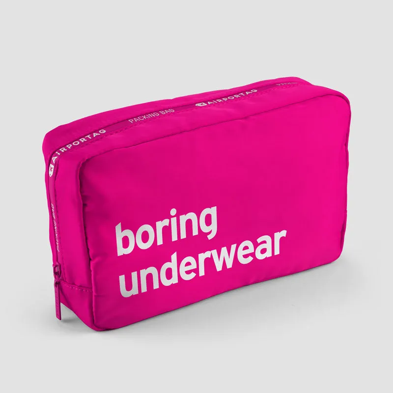 Boring Underwear - Packing Bag