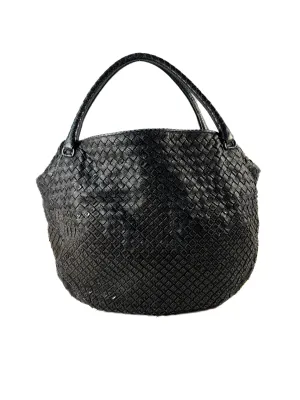 Bottega Veneta black limited edition Intrecciato Parachute shoulder bag