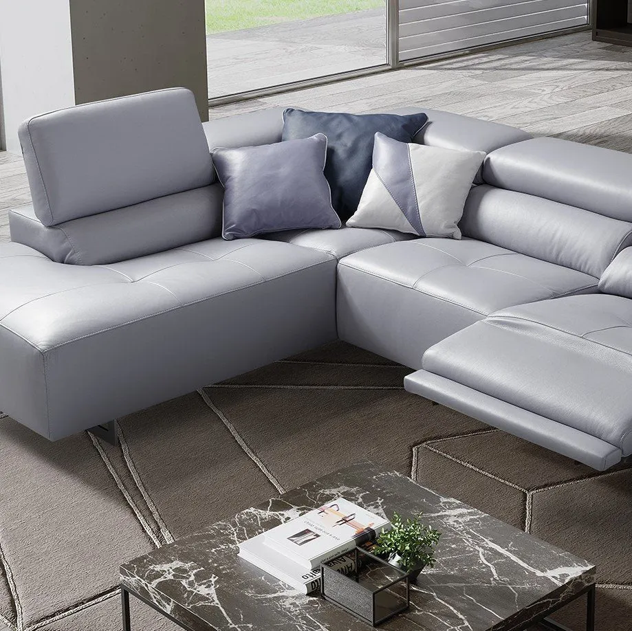 BROOKLYN Full Leather Power Motion Sectional – NT Concepts Italia