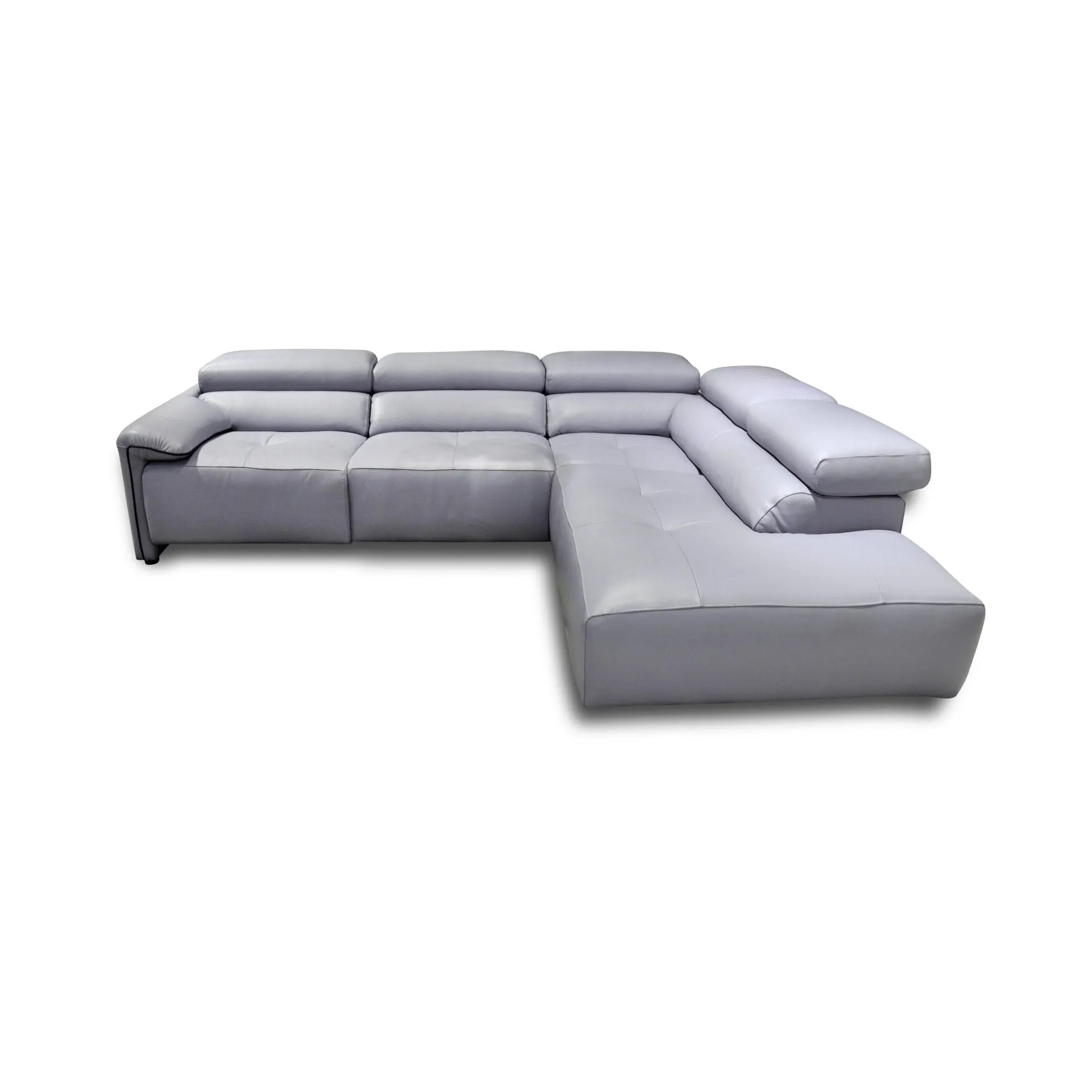 BROOKLYN Full Leather Power Motion Sectional – NT Concepts Italia